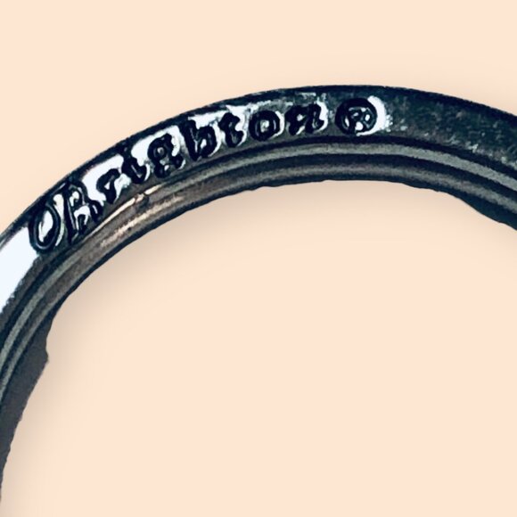 Brighton Silver-Tone Good Luck Heart Keychain Keyring With Charms - Picture 10 of 10